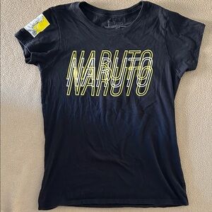 Naruto Shippuden Glitchy Font T-Shirt